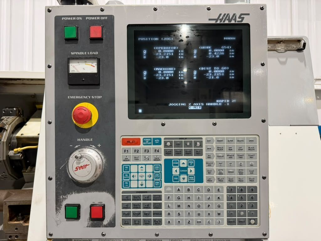 Haas SL-30T CNC Turning Center - 10" Chuck, Tailstock Lathe 3