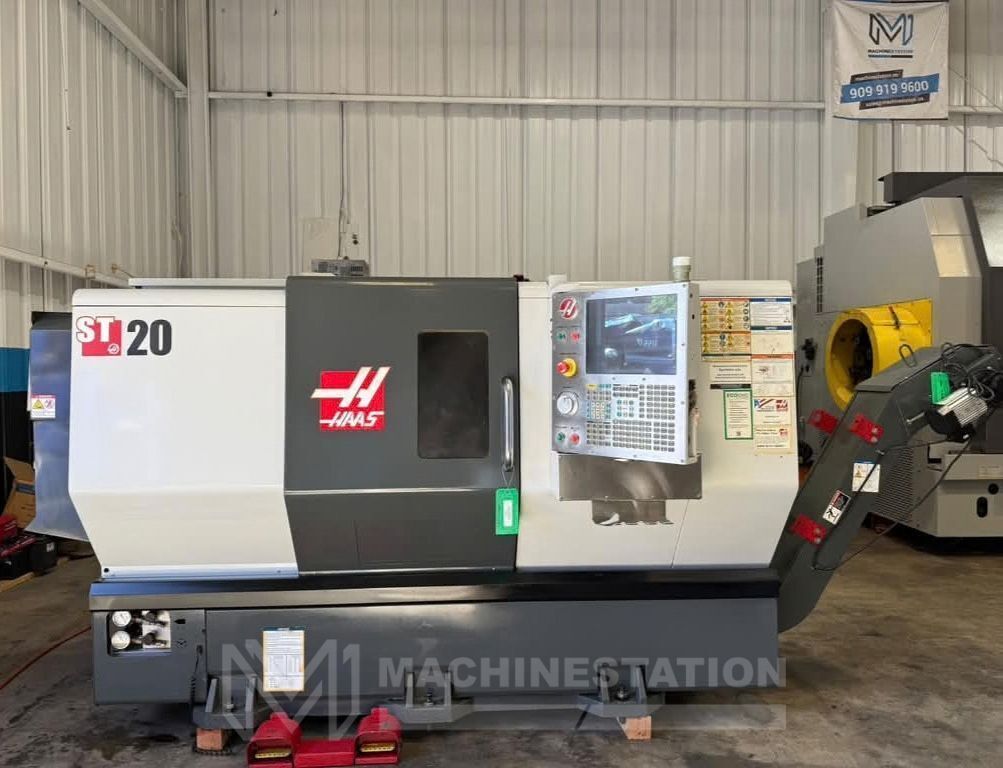 Haas ST-20 CNC Turning Center - 8" Chuck, Tailstock Lathe 0