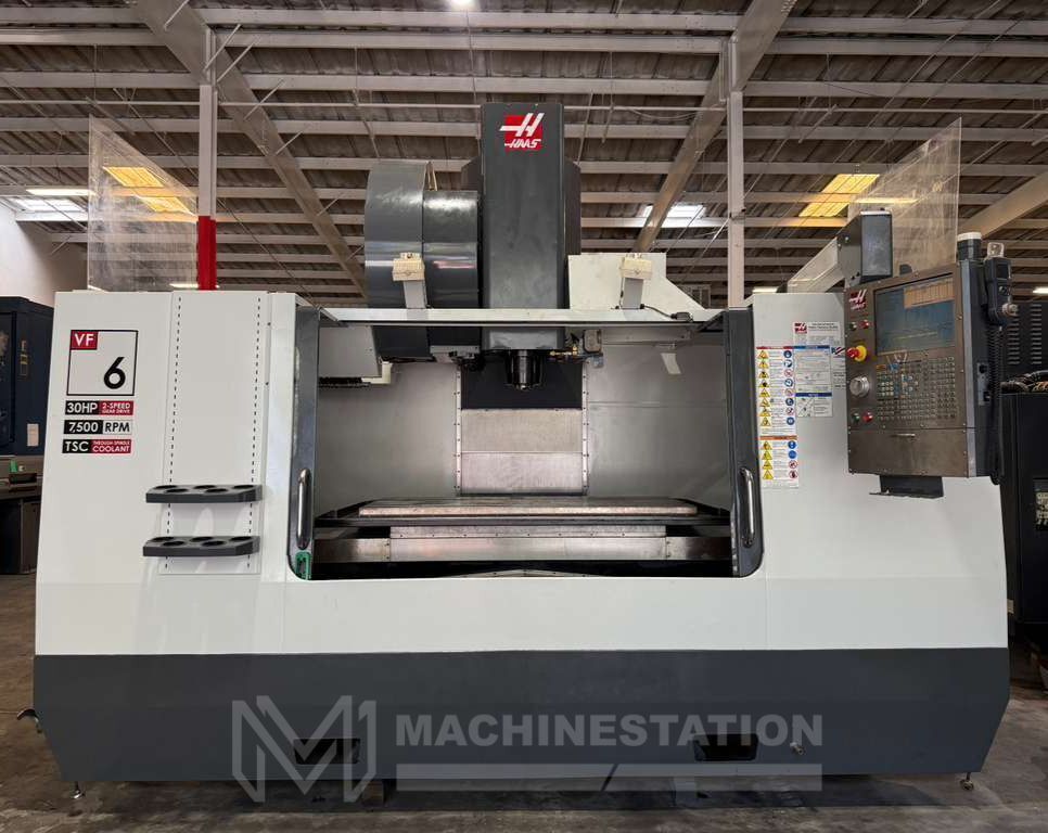 Haas VF-6/50 CNC Vertical Machining Center - 4th Axis Ready, 50 Taper Mill 0