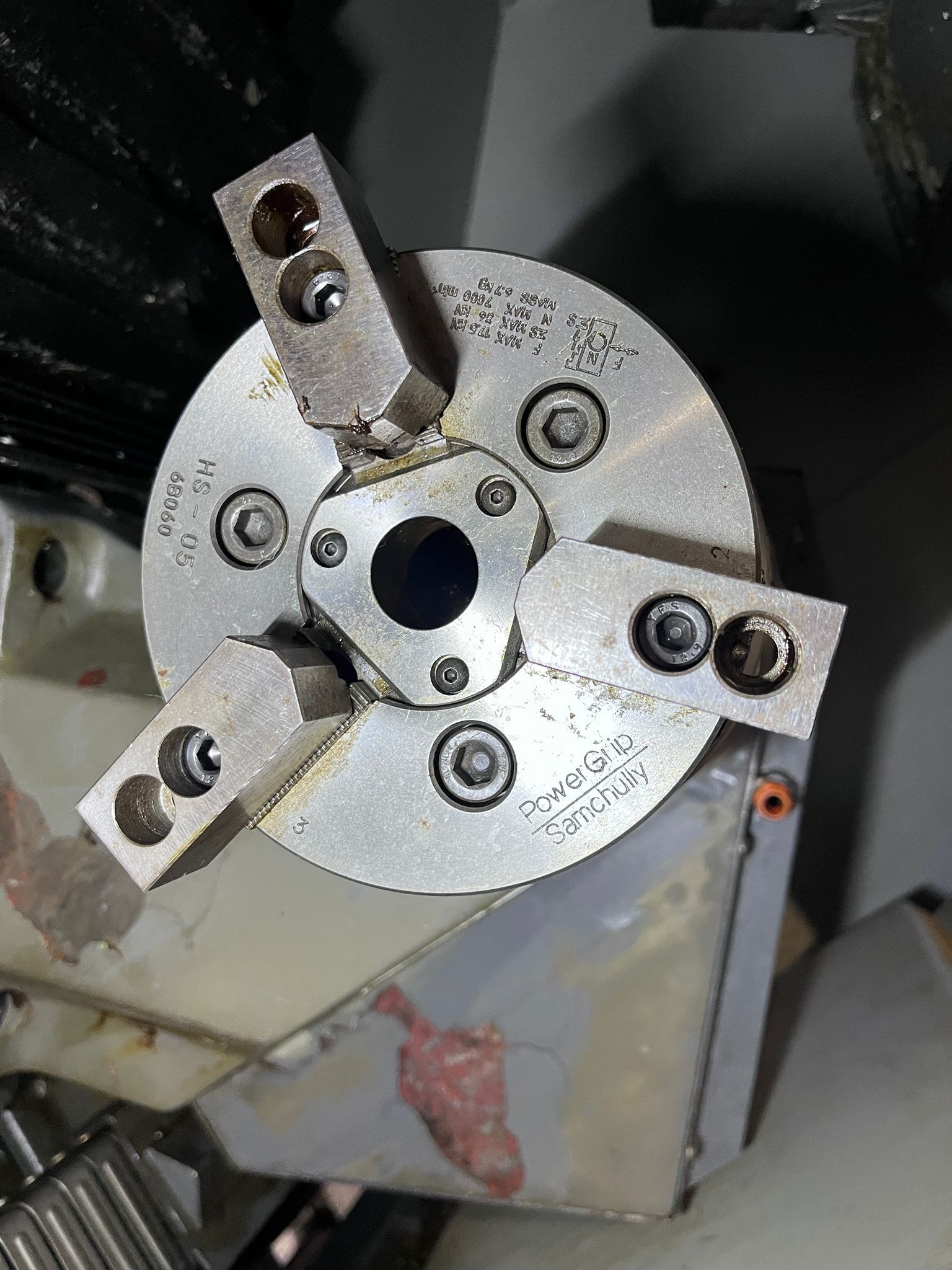 Hyundai Kia SKT-21LMS CNC Lathe - C Axis Live Tool Sub Spindle 10
