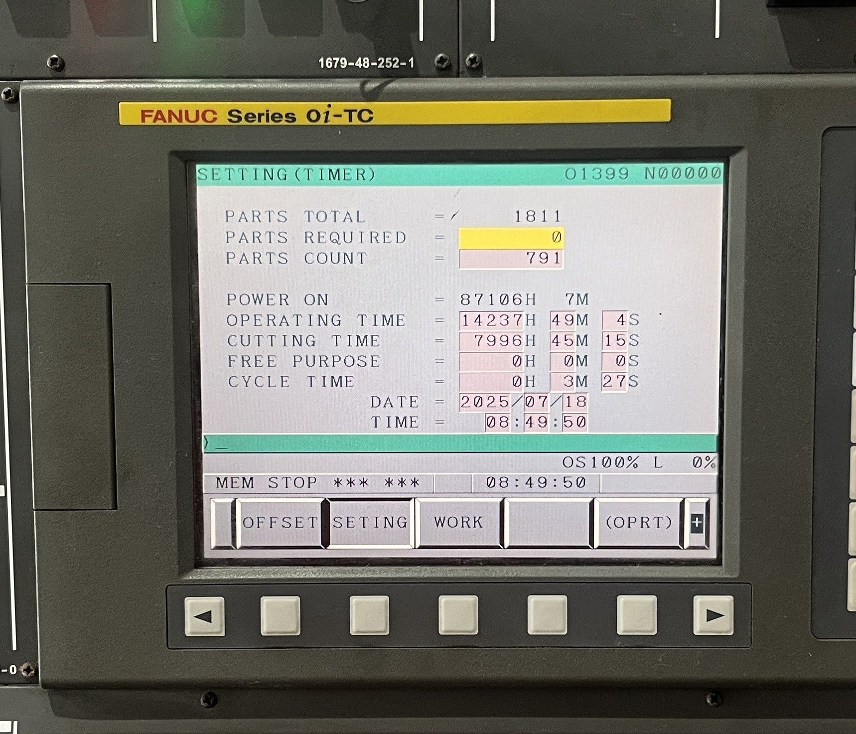 Hyundai Kia SKT-21LMS CNC Lathe - C Axis Live Tool Sub Spindle 4
