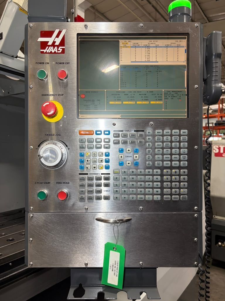Haas VF-7/40 CNC Vertical Machining Center - 12,000 RPM, TSC, 4th & 5th Axis Ready Mill 4