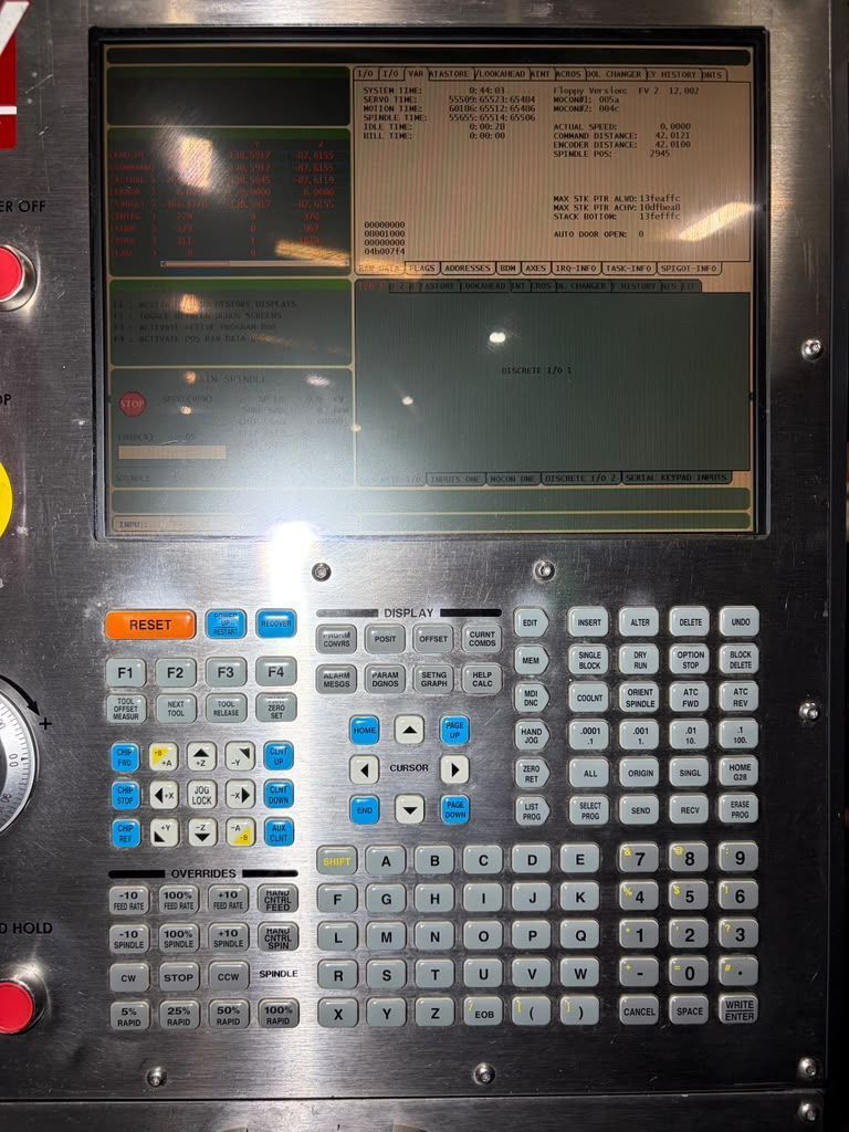 Haas VF-7/40 CNC Vertical Machining Center - 12,000 RPM, TSC, 4th & 5th Axis Ready Mill 5