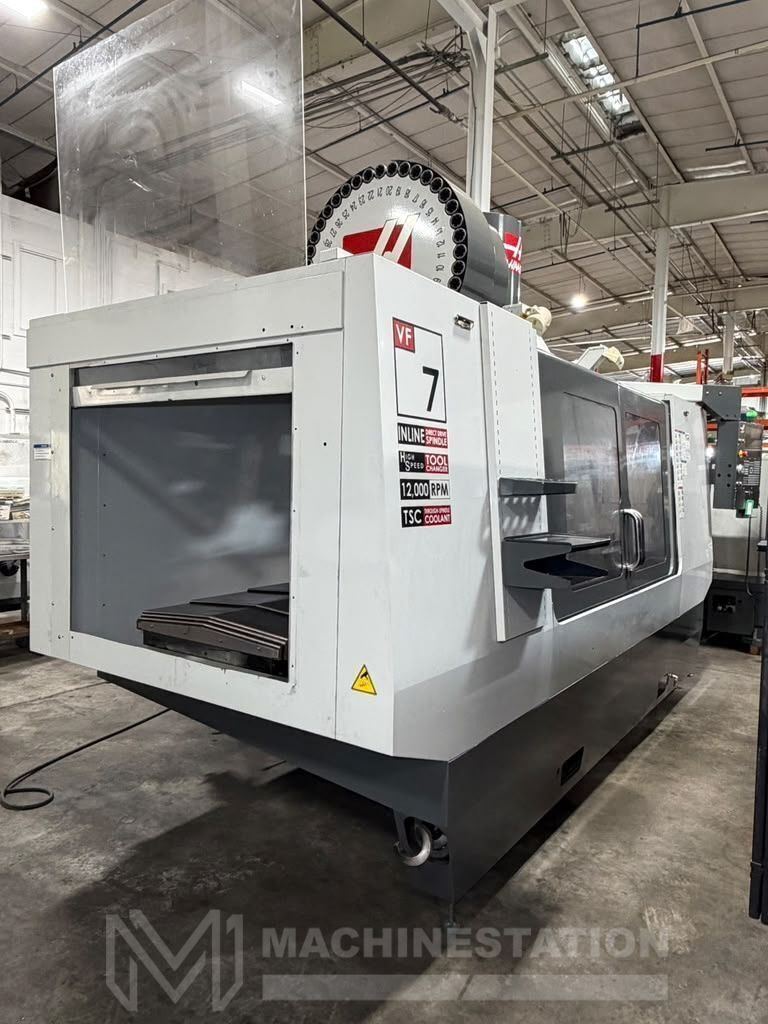 Haas VF-7/40 CNC Vertical Machining Center - 12,000 RPM, TSC, 4th & 5th Axis Ready Mill 1