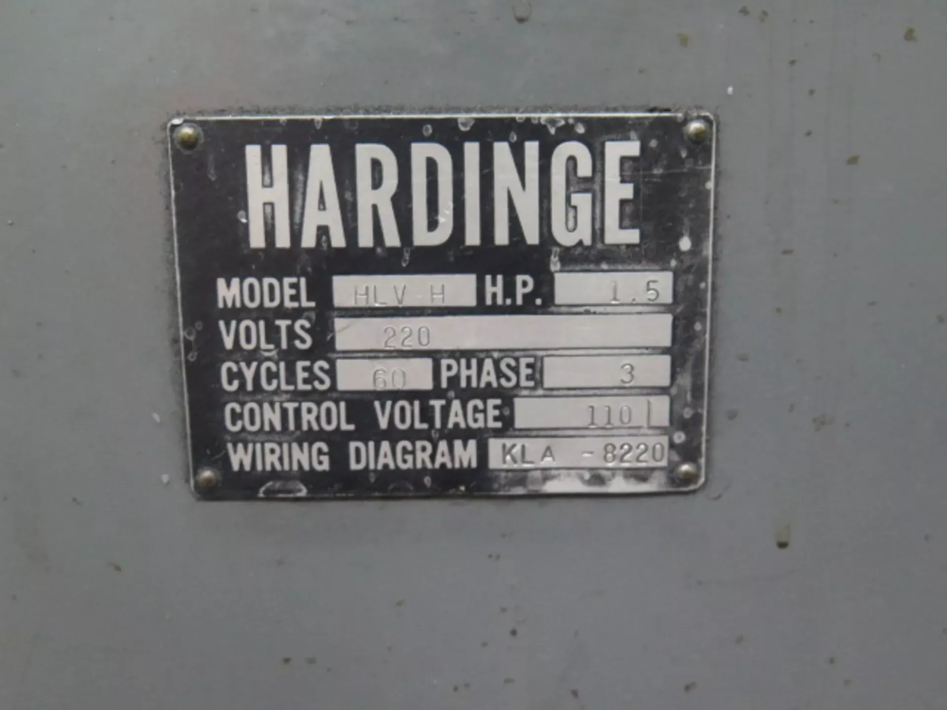 HARDINGE HLV-H CNC Lathes & Turning Centers 1