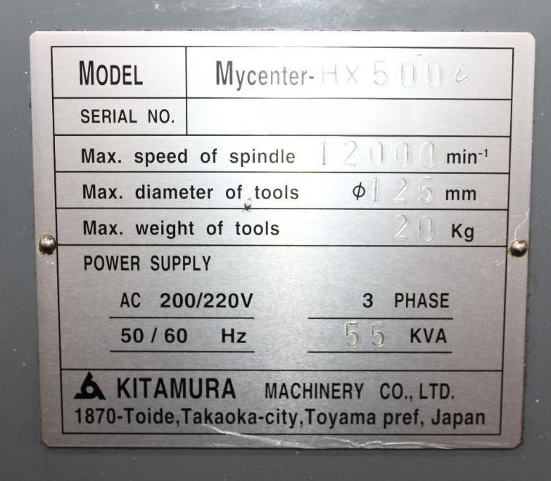 KITAMURA Mycenter HX500i (3)