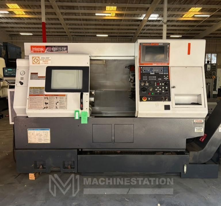 Mazak Quick Turn Nexus 250-II MY CNC Turning Center - Y Axis, C Axis Live Tool Lathe 1