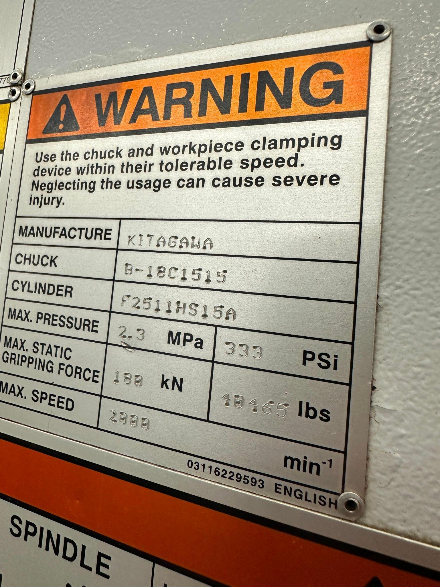Mazak Quick Turn Nexus 450-II CNC Turning Center - 18" Chuck Lathe 13