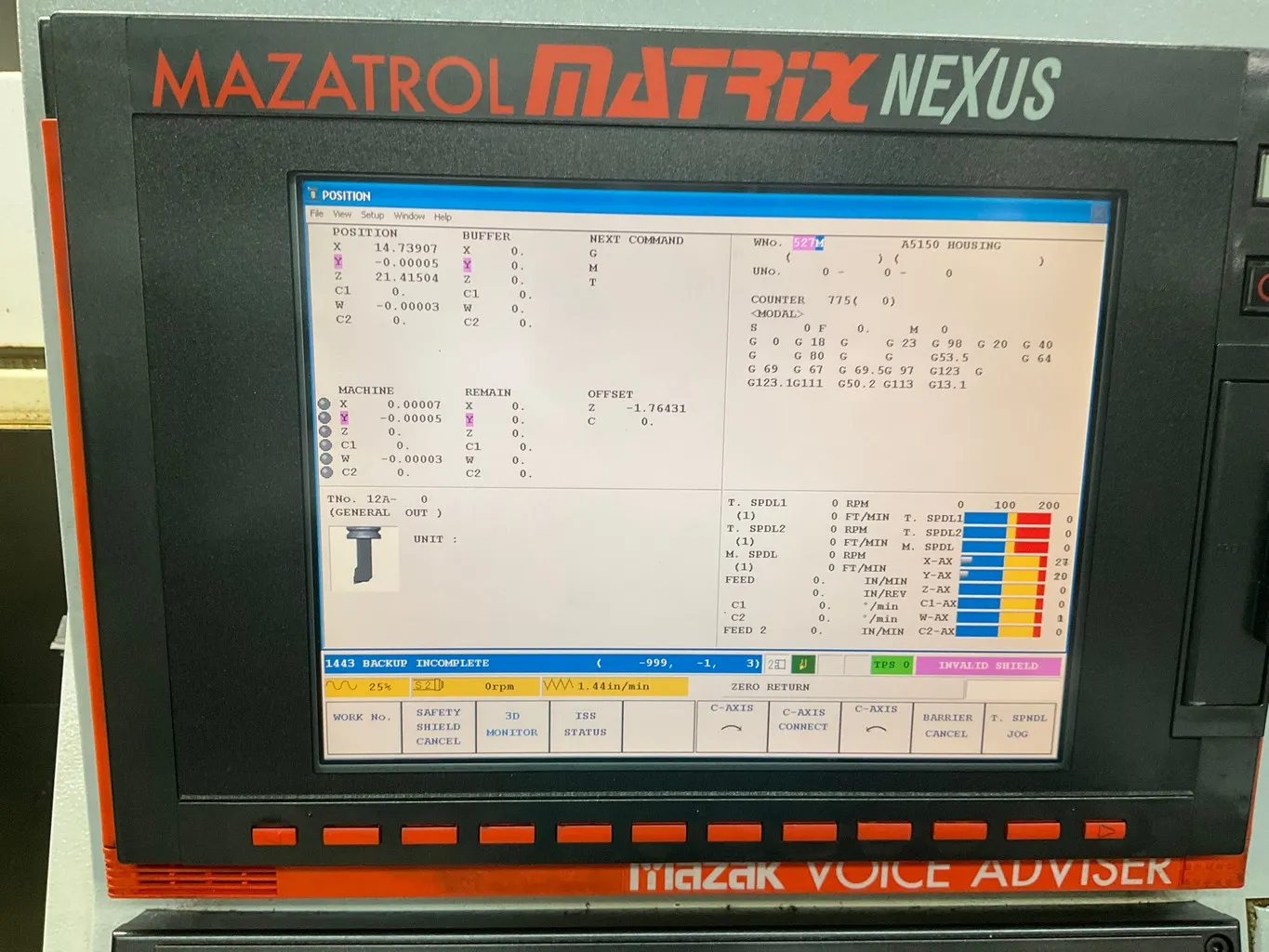 Mazak Quick Turn Nexus 200-II MSY CNC Turning Center - Y Axis, Sub Spindle Lathe 4