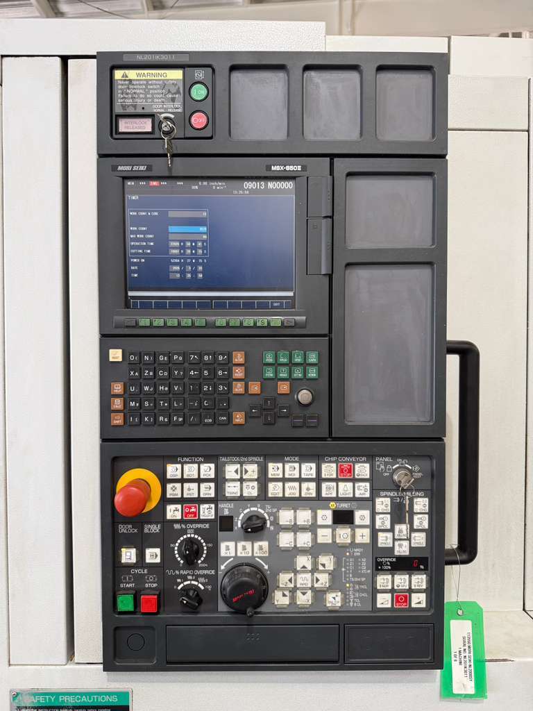 Mori Seiki NL-2000SY/500 CNC Turning Center - Sub Spindle, Y Axis, Bar Feeder Lathe 4