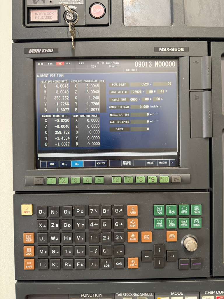 yページ Used Mori Seiki NL-2000SY/500 CNC Turning Center (2009) | Hi