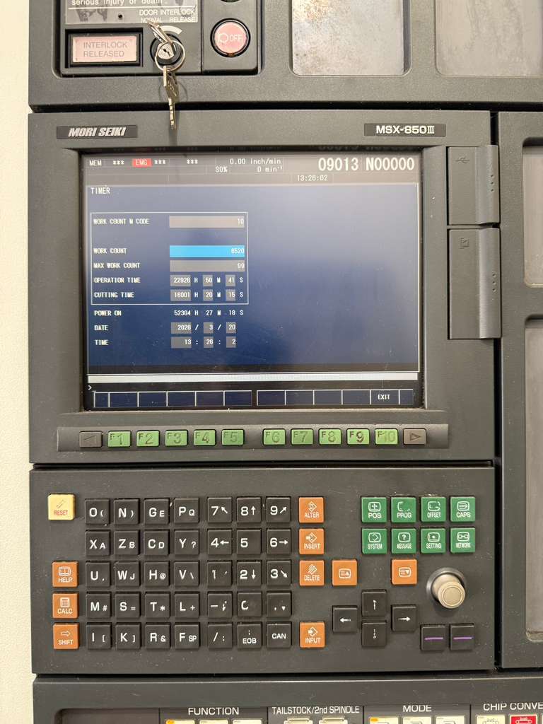 Used Mori Seiki NL-2000SY/500 CNC Turning Center (2009) | Hi