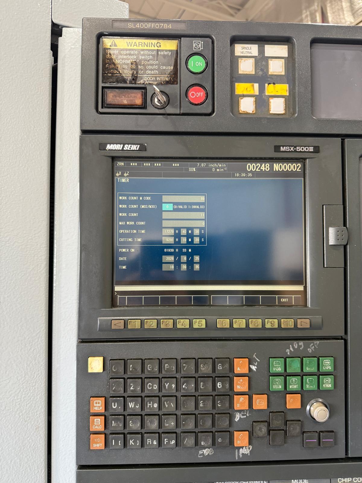 Mori Seiki SL-403B/800 CNC Turning Center - 18