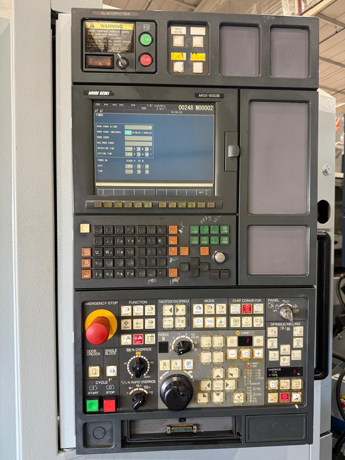 Mori Seiki SL-403B/800 CNC Turning Center - 18