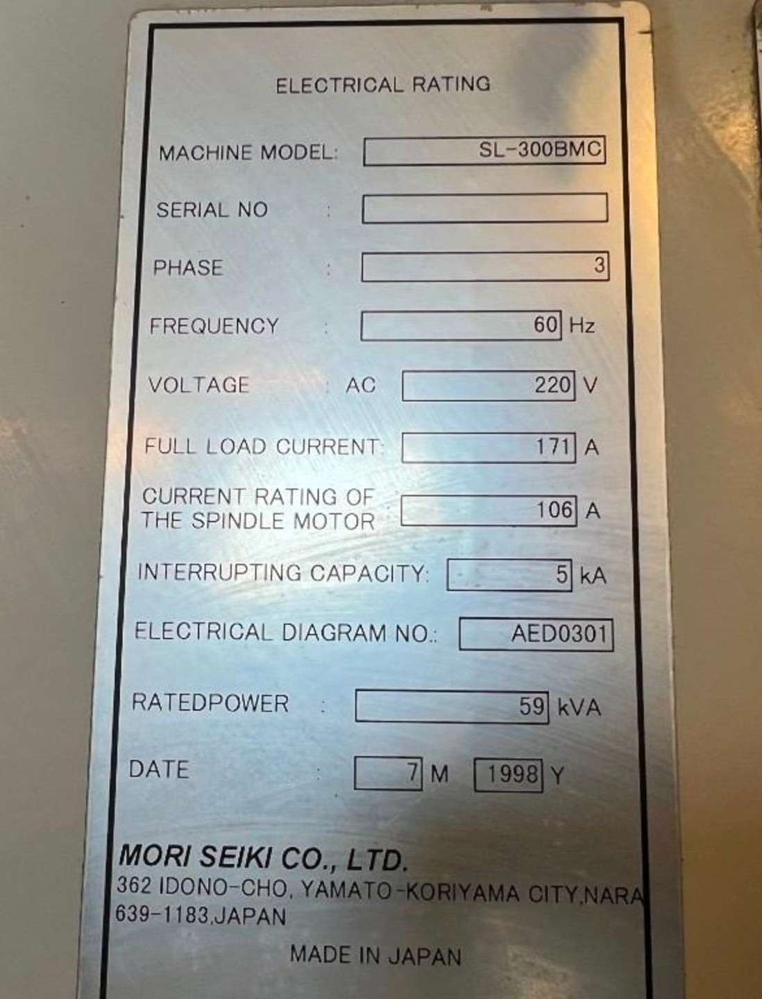 Mori Seiki SL 300BMC (2)
