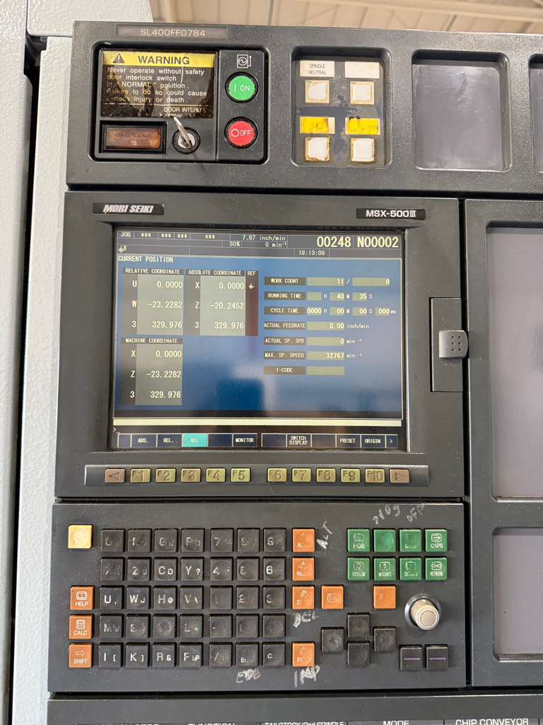 Mori Seiki SL-403B/800 CNC Turning Center - 18