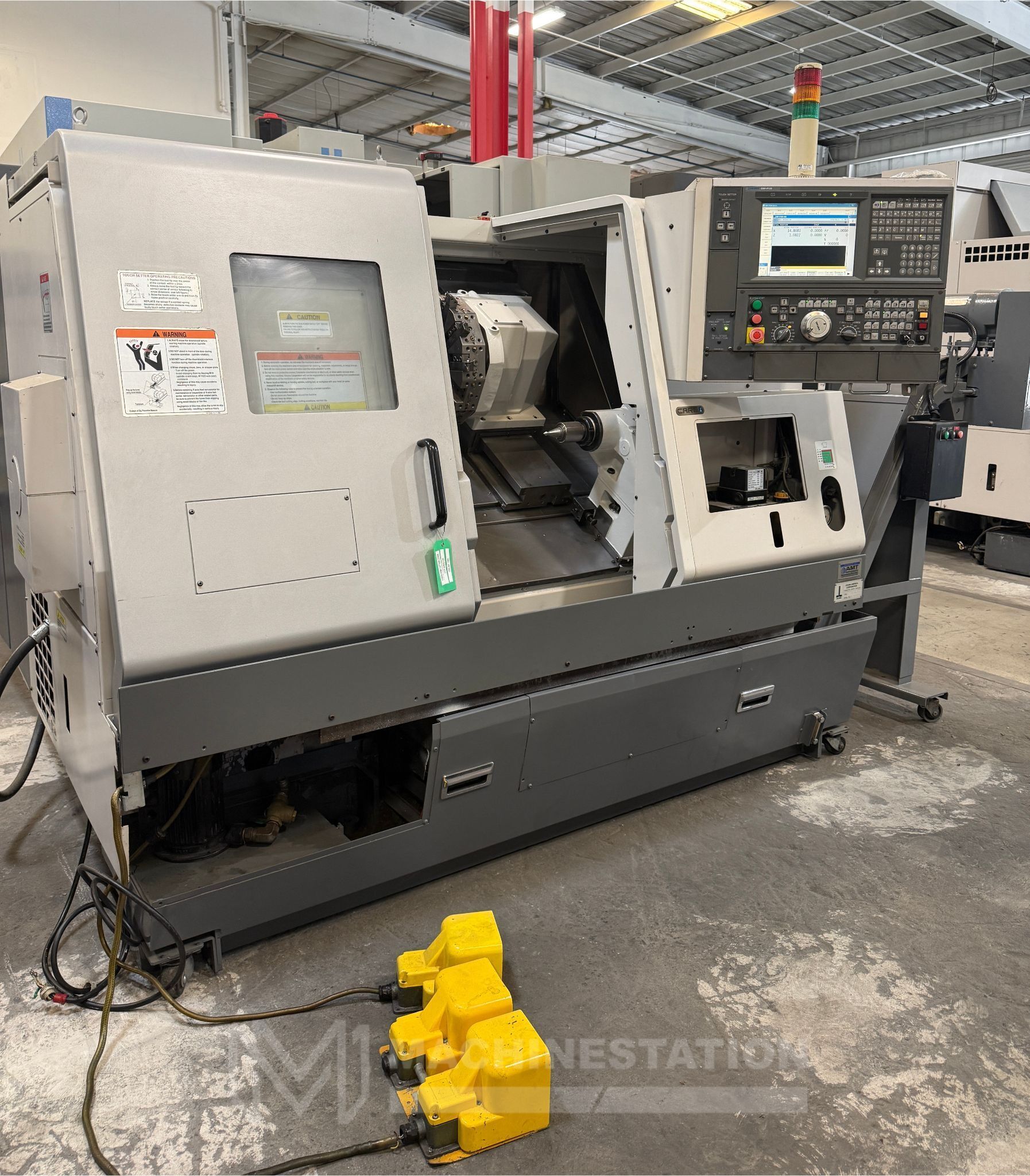 Okuma Captain L370 CNC Turning Center - 10" Chuck Lathe 2
