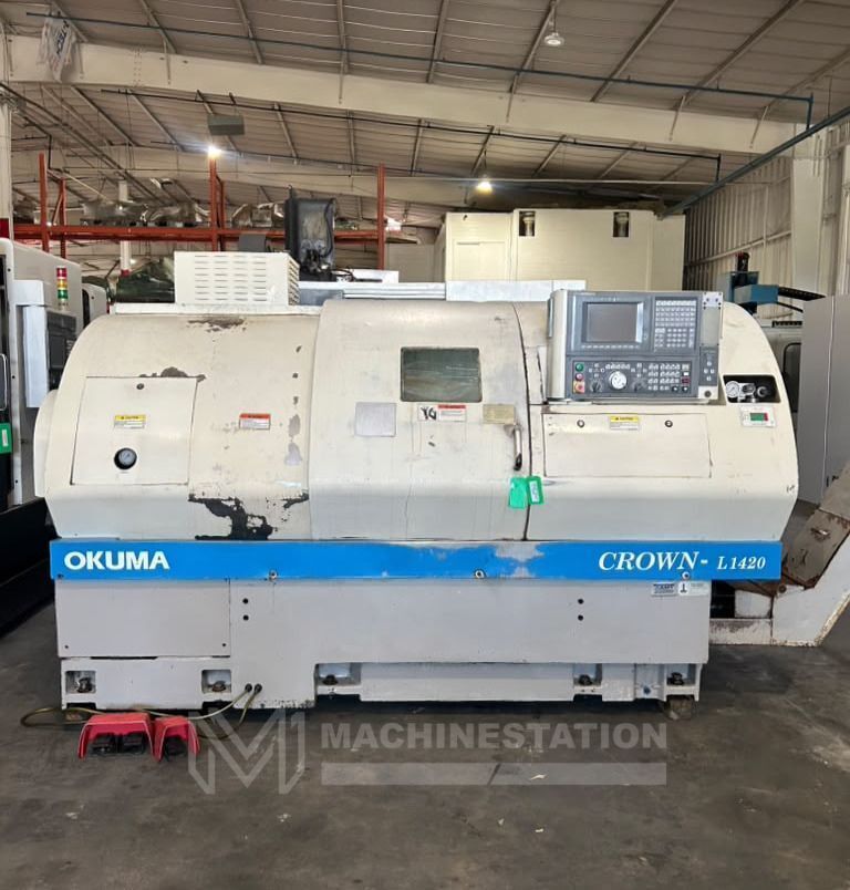 Okuma Crown 769S L1420/650 CNC Turning Center - 12" Chuck Lathe 0