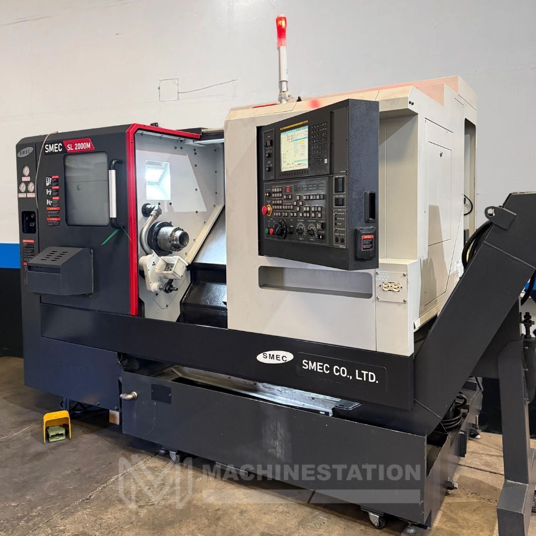 Samsung SMEC SL-2000M CNC Turning Center - 2020 C Axis Live Tool Lathe 2