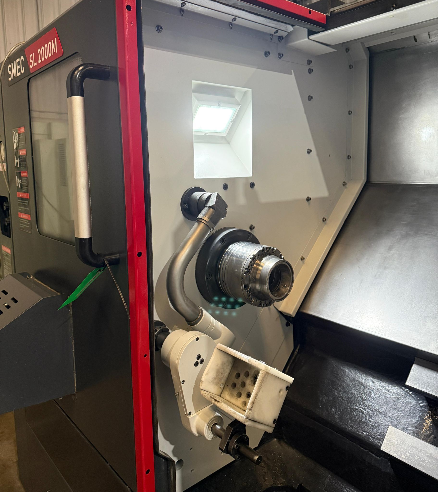 Samsung SMEC SL-2000M CNC Turning Center - 2020 C Axis Live Tool Lathe 6