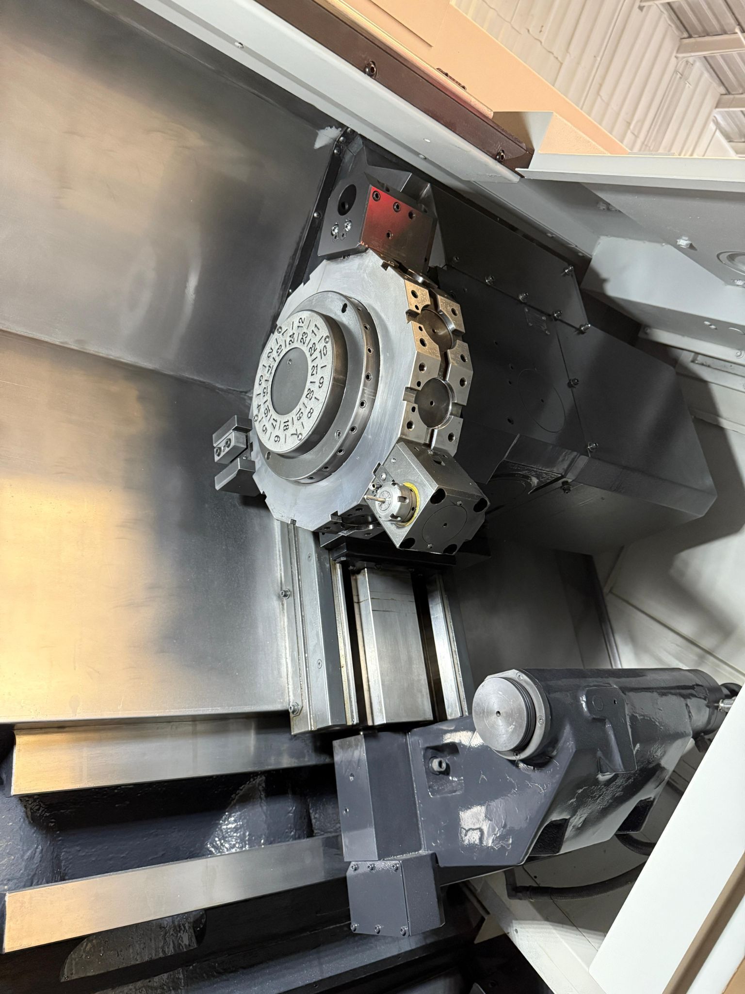 Samsung SMEC SL-2000M CNC Turning Center - 2020 C Axis Live Tool Lathe 8