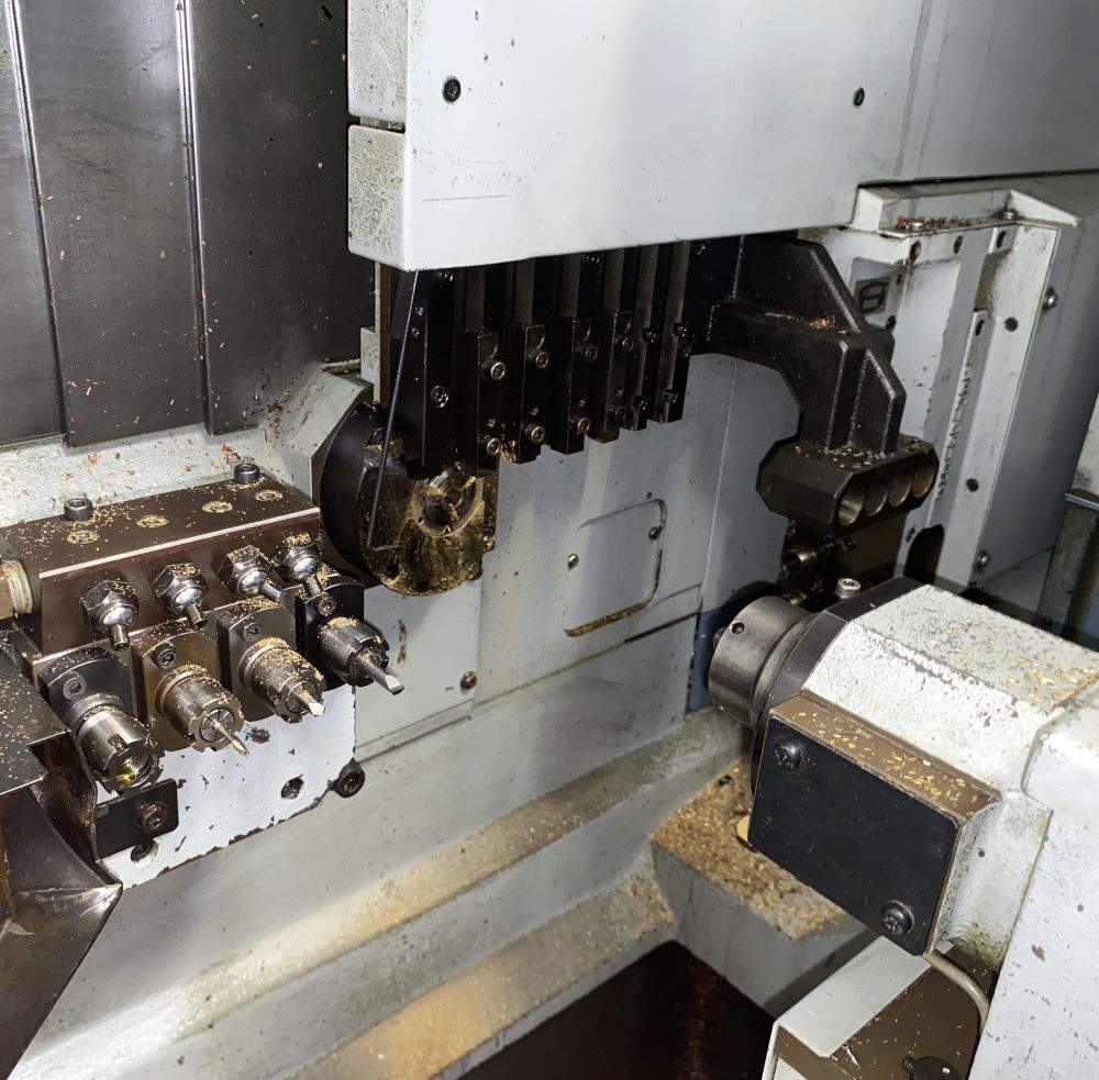 Used Star SR-20R CNC Swiss Screw Type Automatic Lathe - Bar Feeder