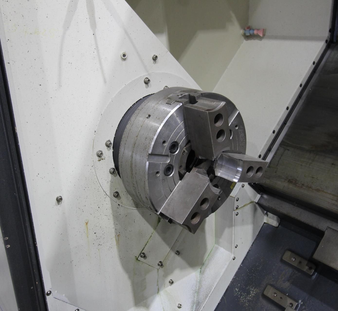 Takisawa LA-350 CNC Turning Center - 15" Chuck Steady Rest Long Bed Lathe 4