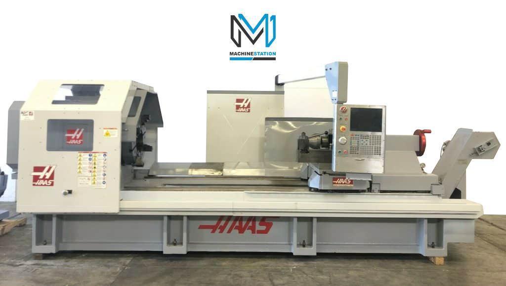 Haas TL-4 CNC Long Bed Turning 10.8" Big Bore Lathe 0