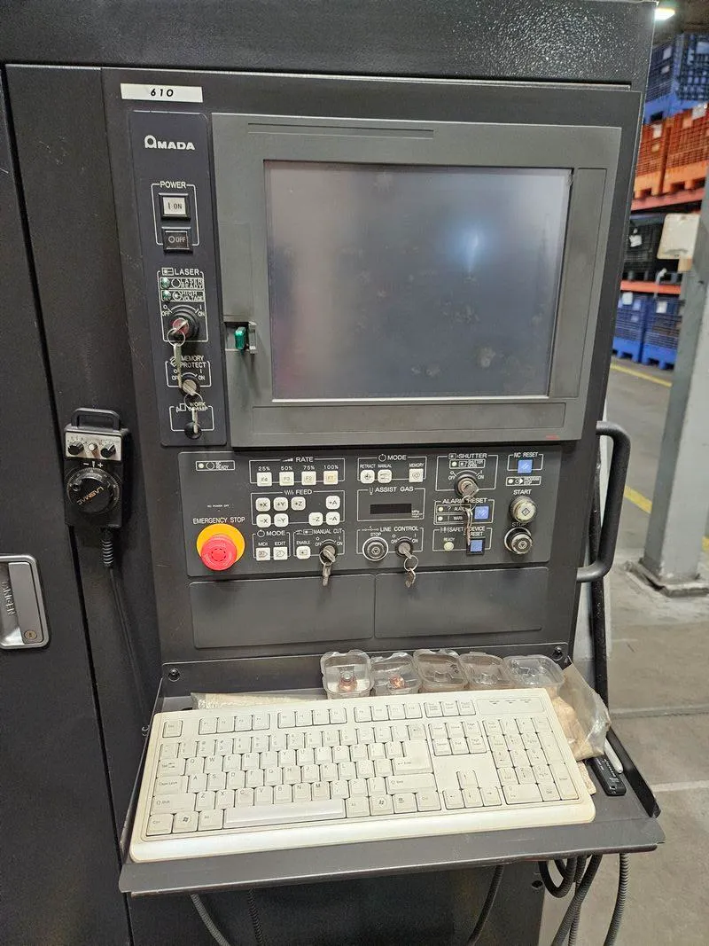 Amada LCG-3015AJ CNC Fiber Laser Cutting Machine - 2014 3