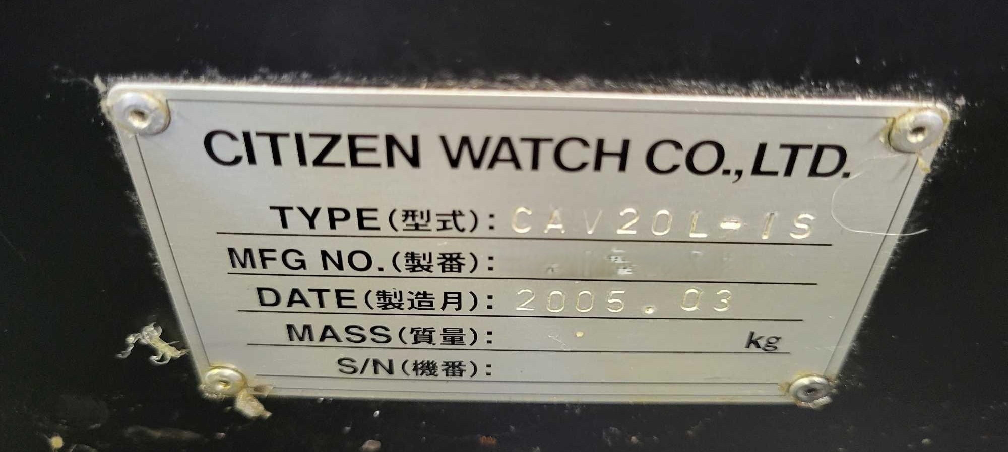 Citizen Cincom L20 VIII (3)
