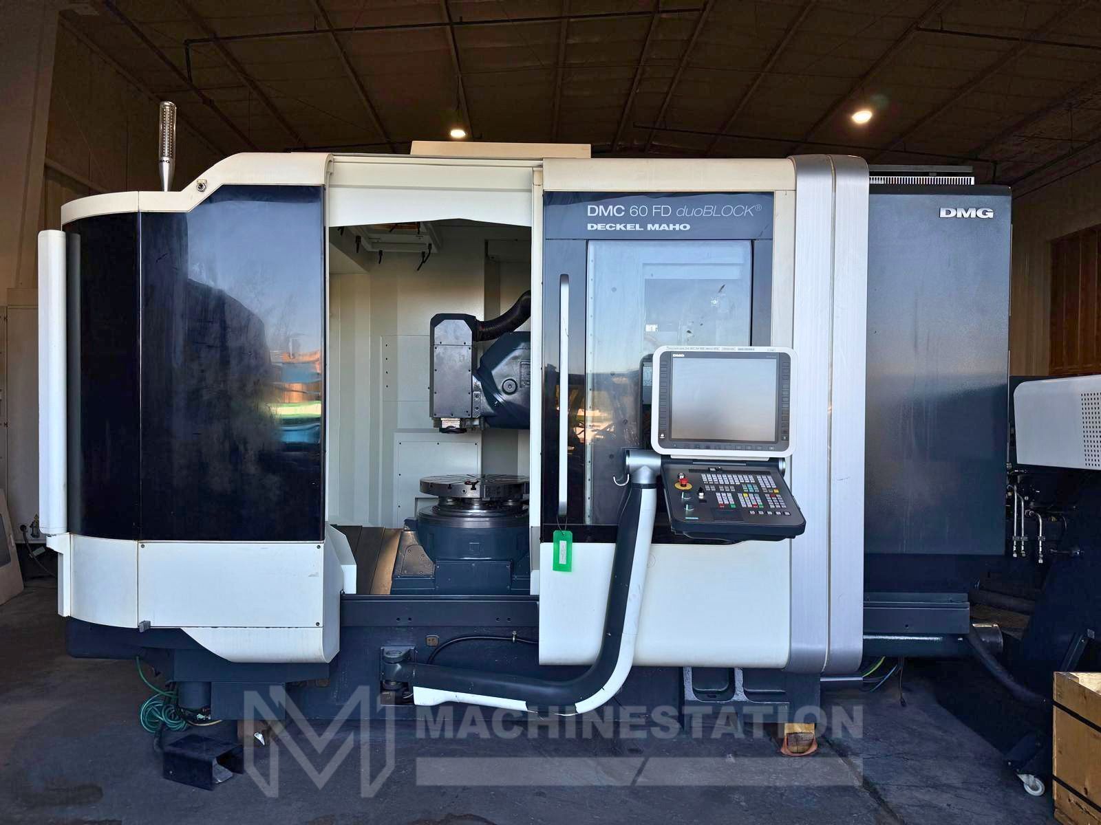 DMG DMC 60 FD duoBLOCK 5 Axis Machining Center - APC, Milling & Turning Capability 0