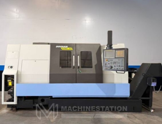 Doosan Puma 400C CNC Turning Center - 7.5" Big Bore 18.5″ Chuck Lathe 0