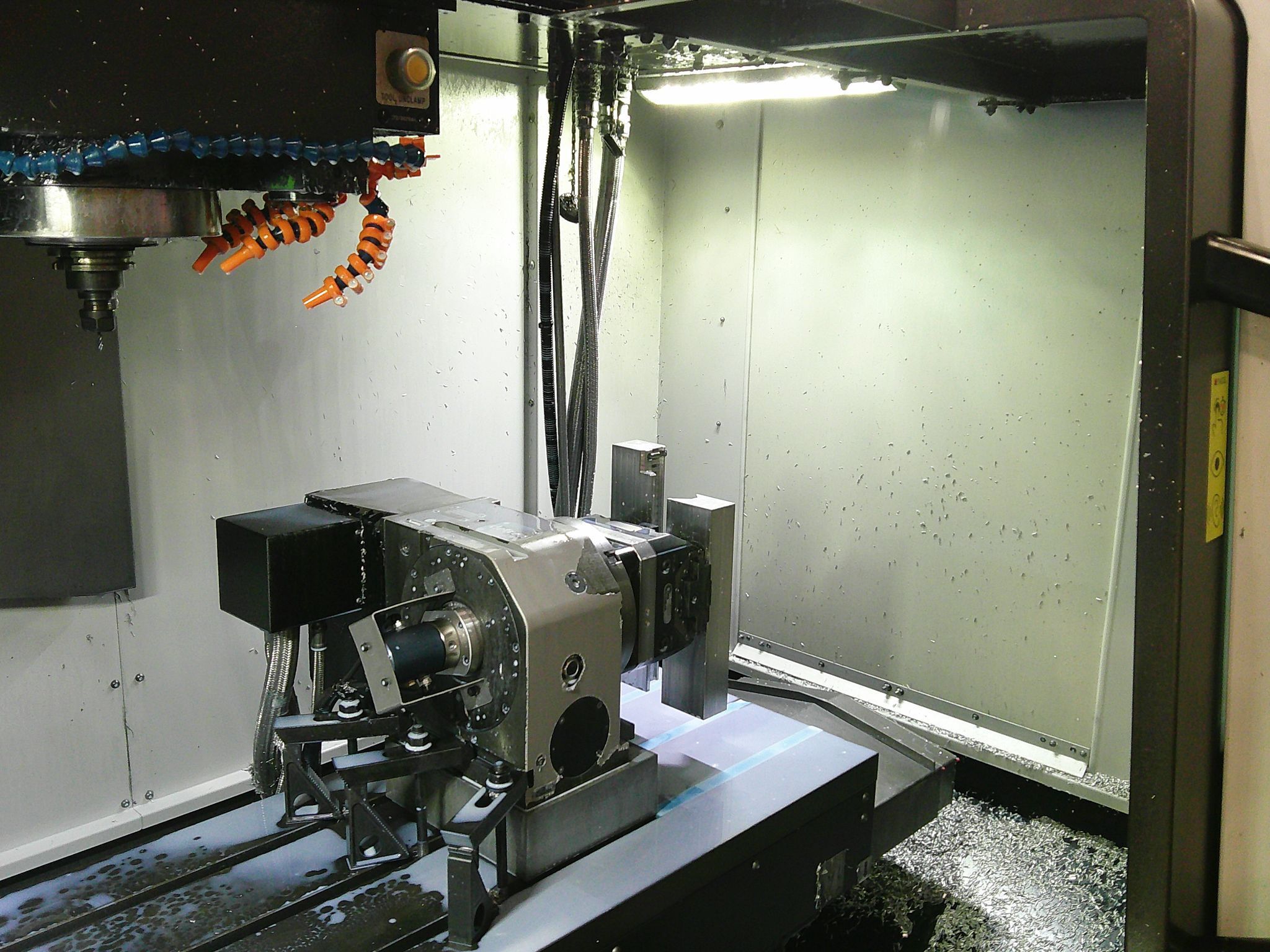 Doosan DNM 4500 CNC Vertical Machining Center - 2021 4th Axis, TSC Mill 3