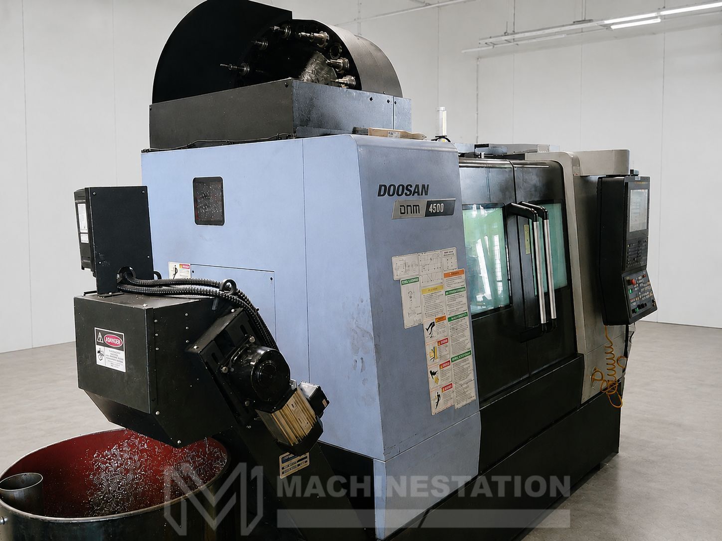 Doosan DNM 4500 CNC Vertical Machining Center - 2021 4th Axis, TSC Mill 0