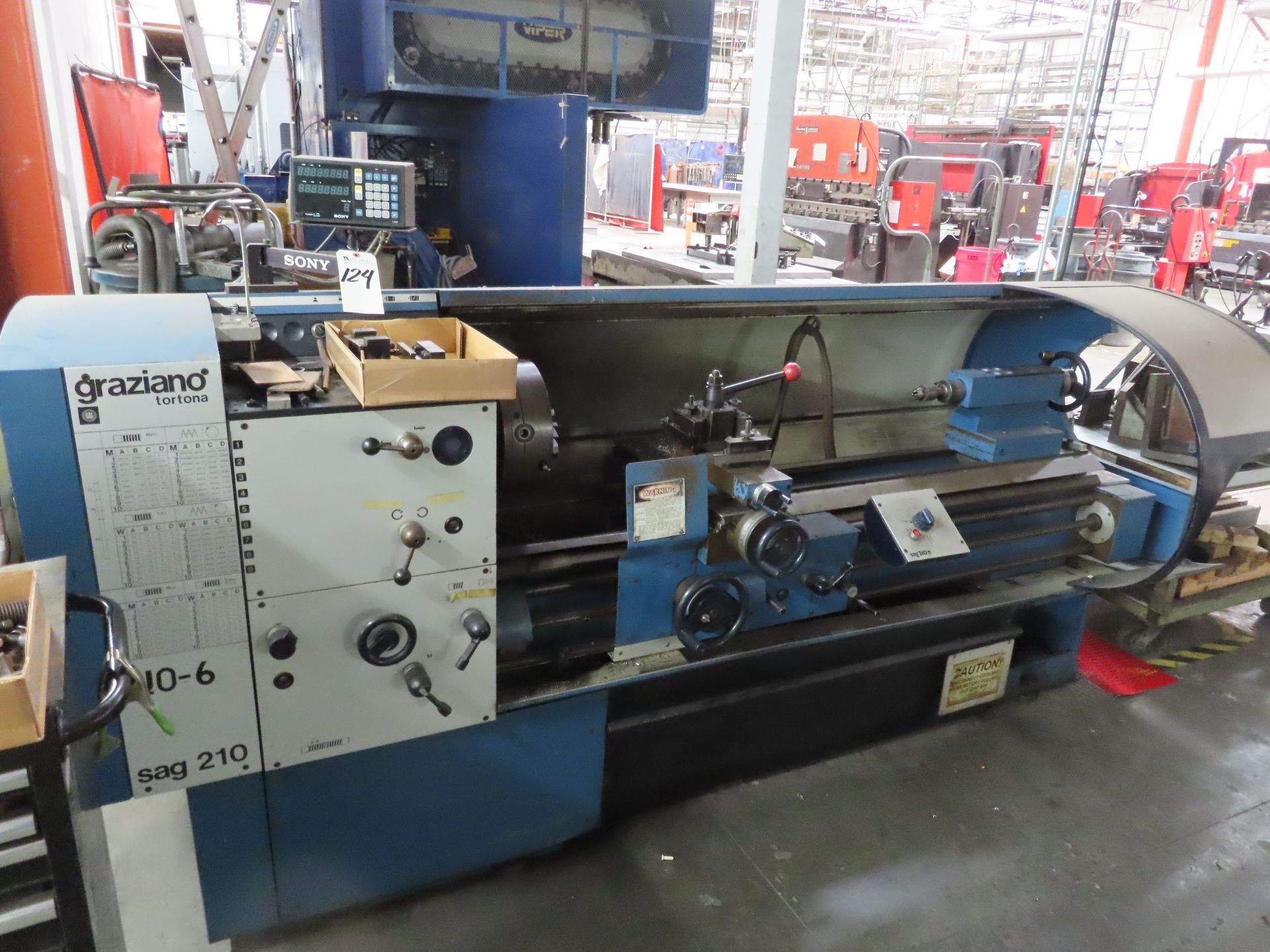 Graziano SAG210 CNC Engine Lathe 0