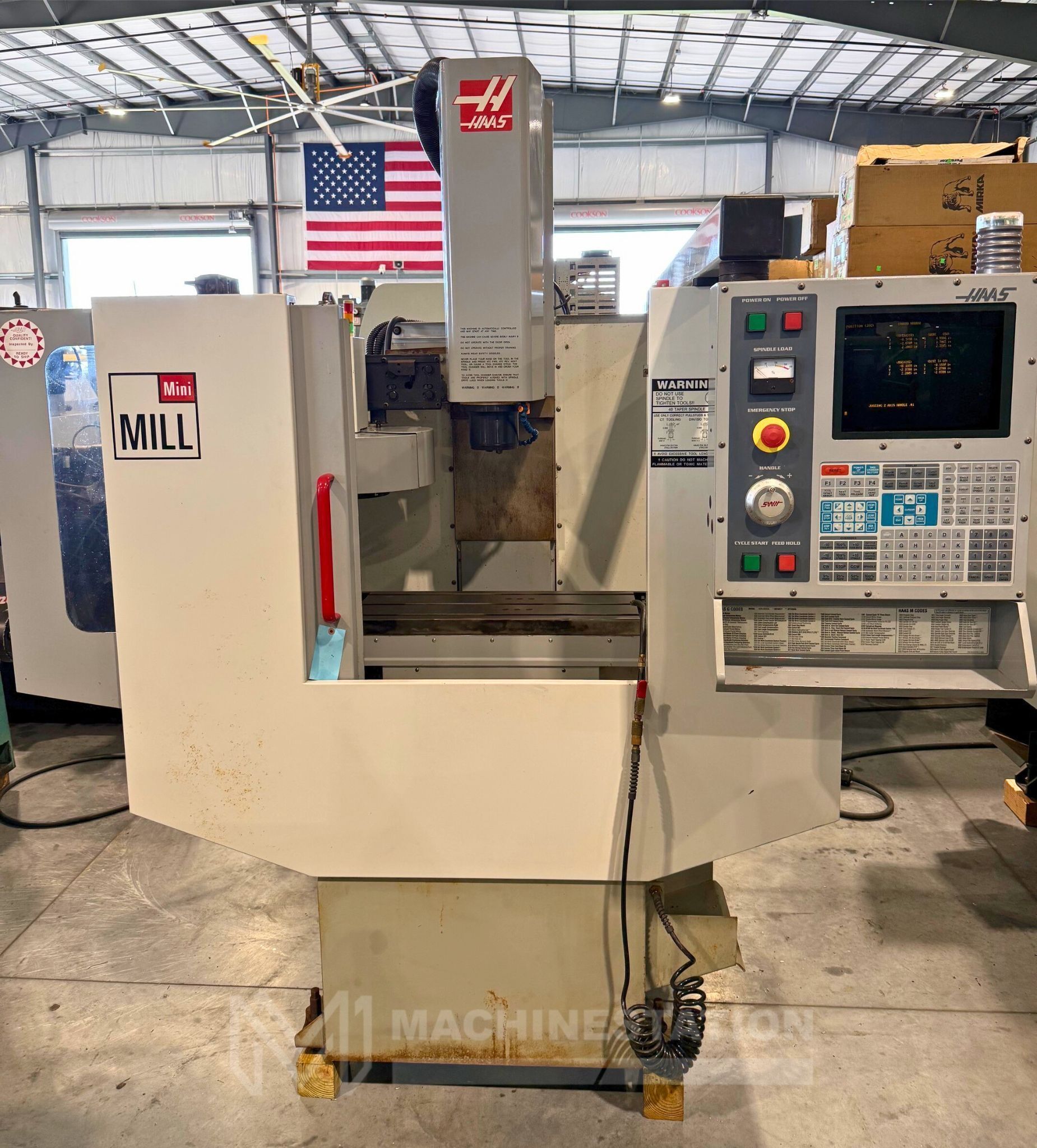 Haas Mini Mill CNC Vertical Machining Center - 4th Axis Ready 0