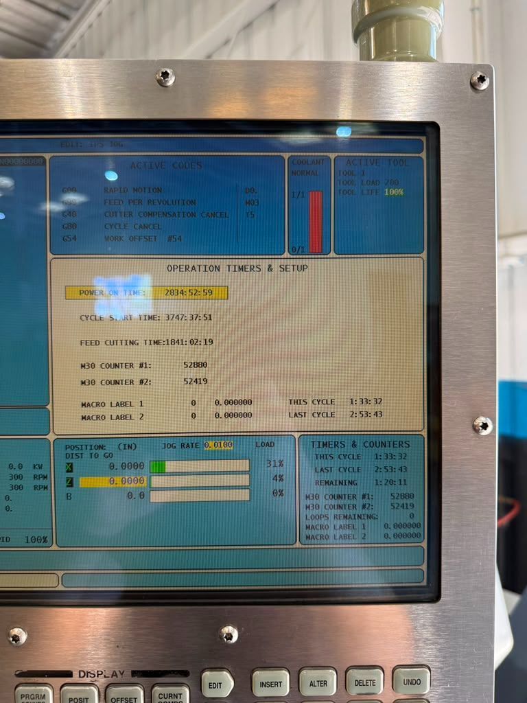 Haas SL-40 CNC Turning Center - 15" Chuck, Tailstock Lathe 5