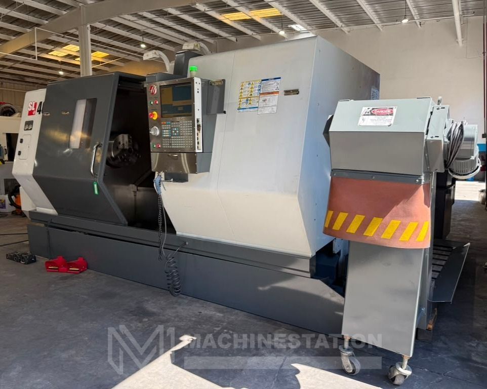 Haas SL-40 CNC Turning Center - 15" Chuck, Tailstock Lathe 2