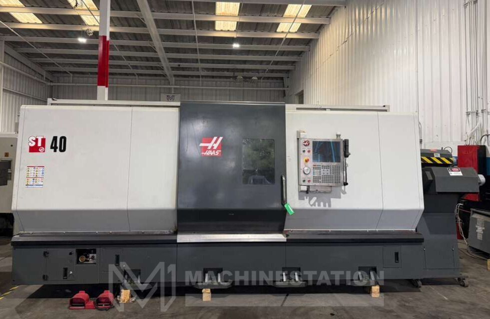 Haas ST-40 CNC Turning Center -18.5" Chuck, 7.5" Big Bore Lathe 0