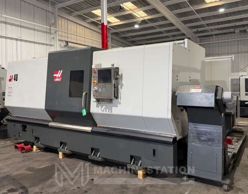 Haas ST-40 CNC Turning Center -18.5" Chuck, 7.5" Big Bore Lathe 2