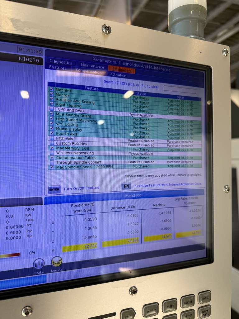Haas VF-2SSYT CNC Vertical Machining Center - 2018 4th Axis Mill 4