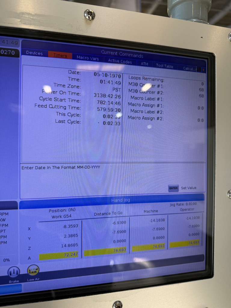 Haas VF-2SSYT CNC Vertical Machining Center - 2018 4th Axis Mill 5