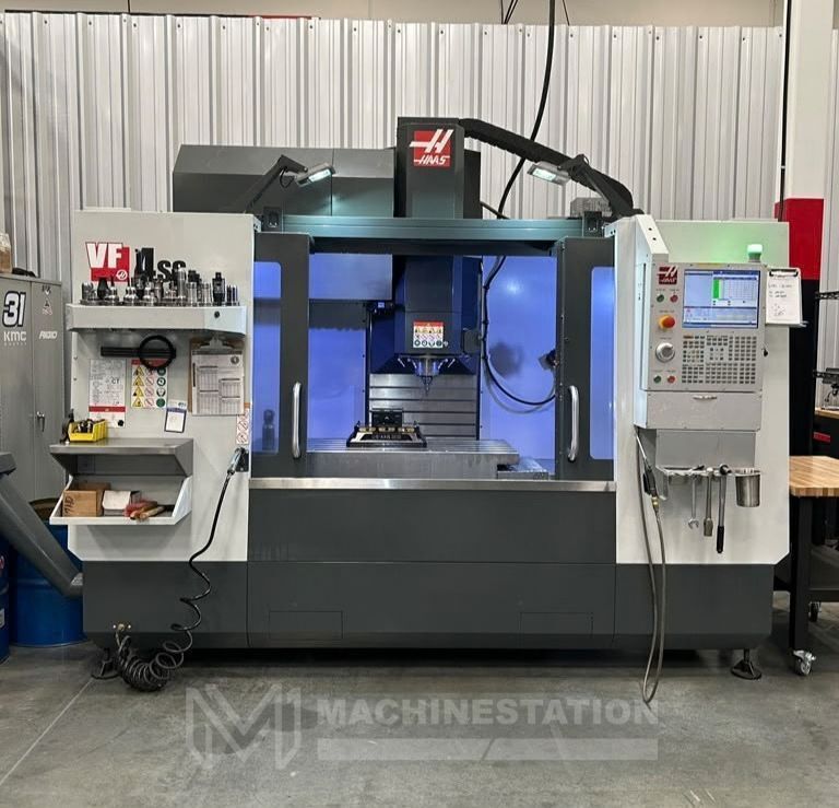 Haas VF-4SS CNC Vertical Machining Center - 2020, WIPS, HSM, 4th Axis MIll 1