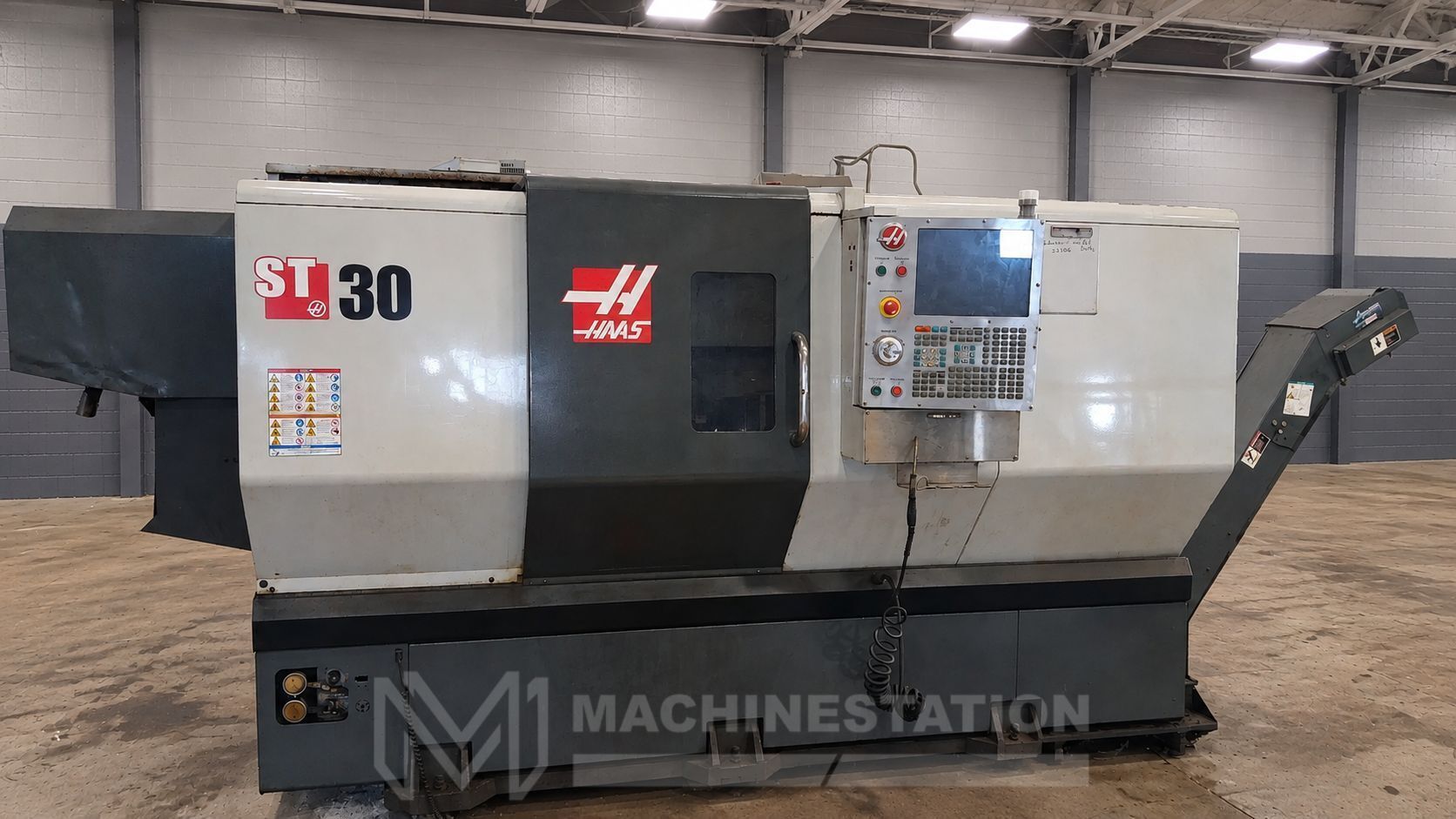 Haas ST-30 CNC Turning Center - 12" Chuck, Tailstock Lathe 1