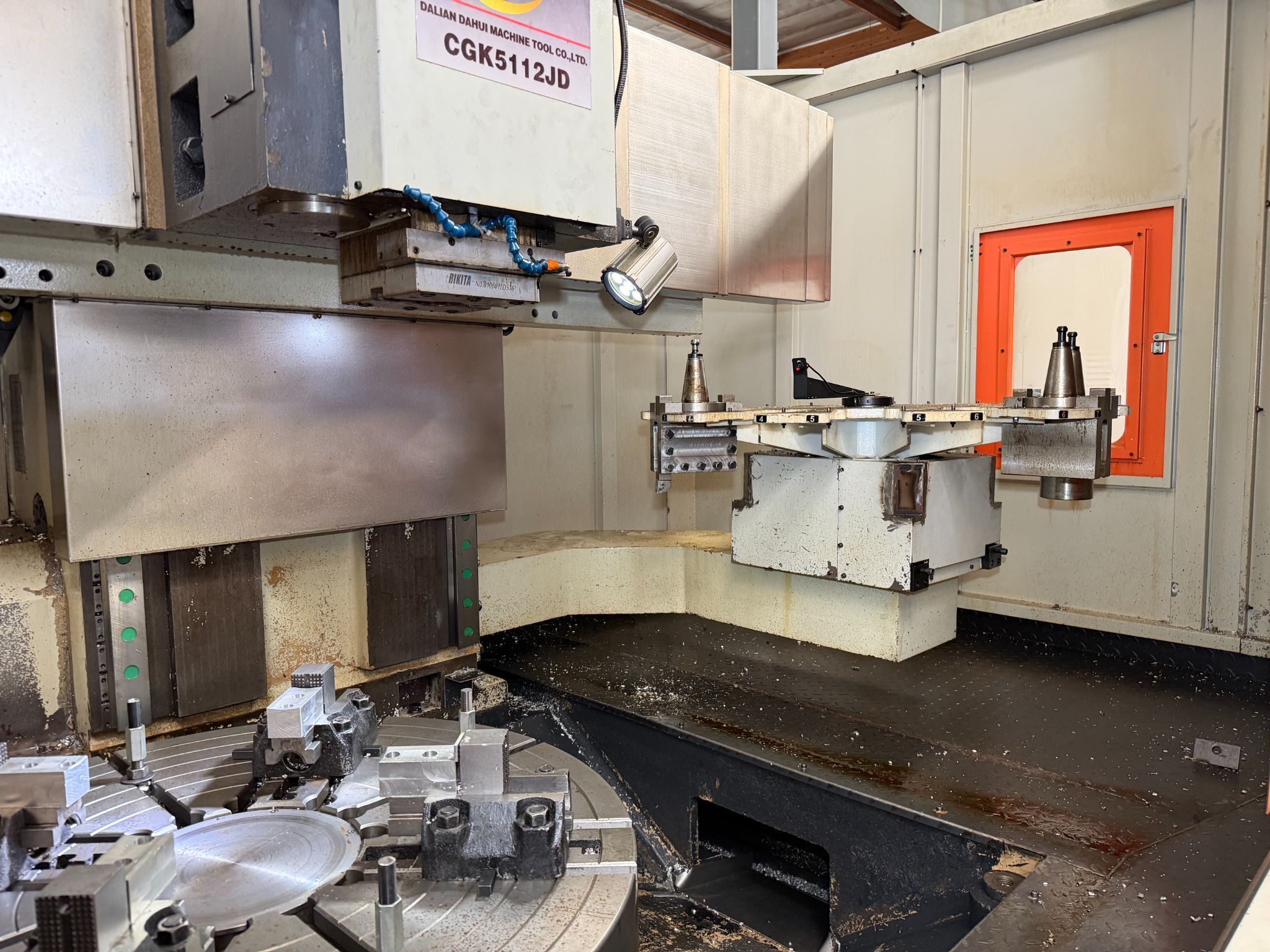 DMTC CGK5112JD CNC Vertical Turret Lathe - 2020 VTL 8