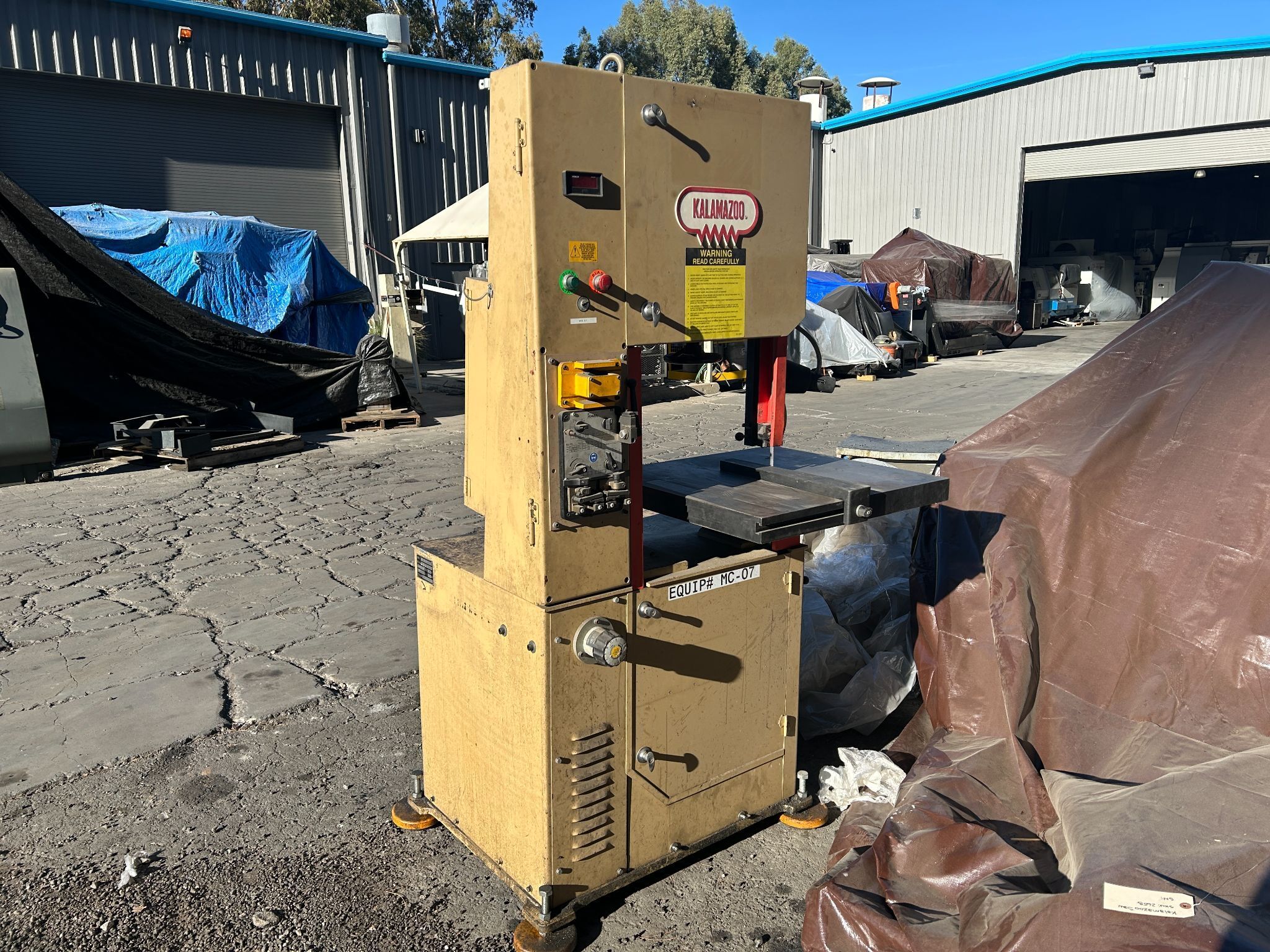 Kalamazoo Vertical Band Saw 1
