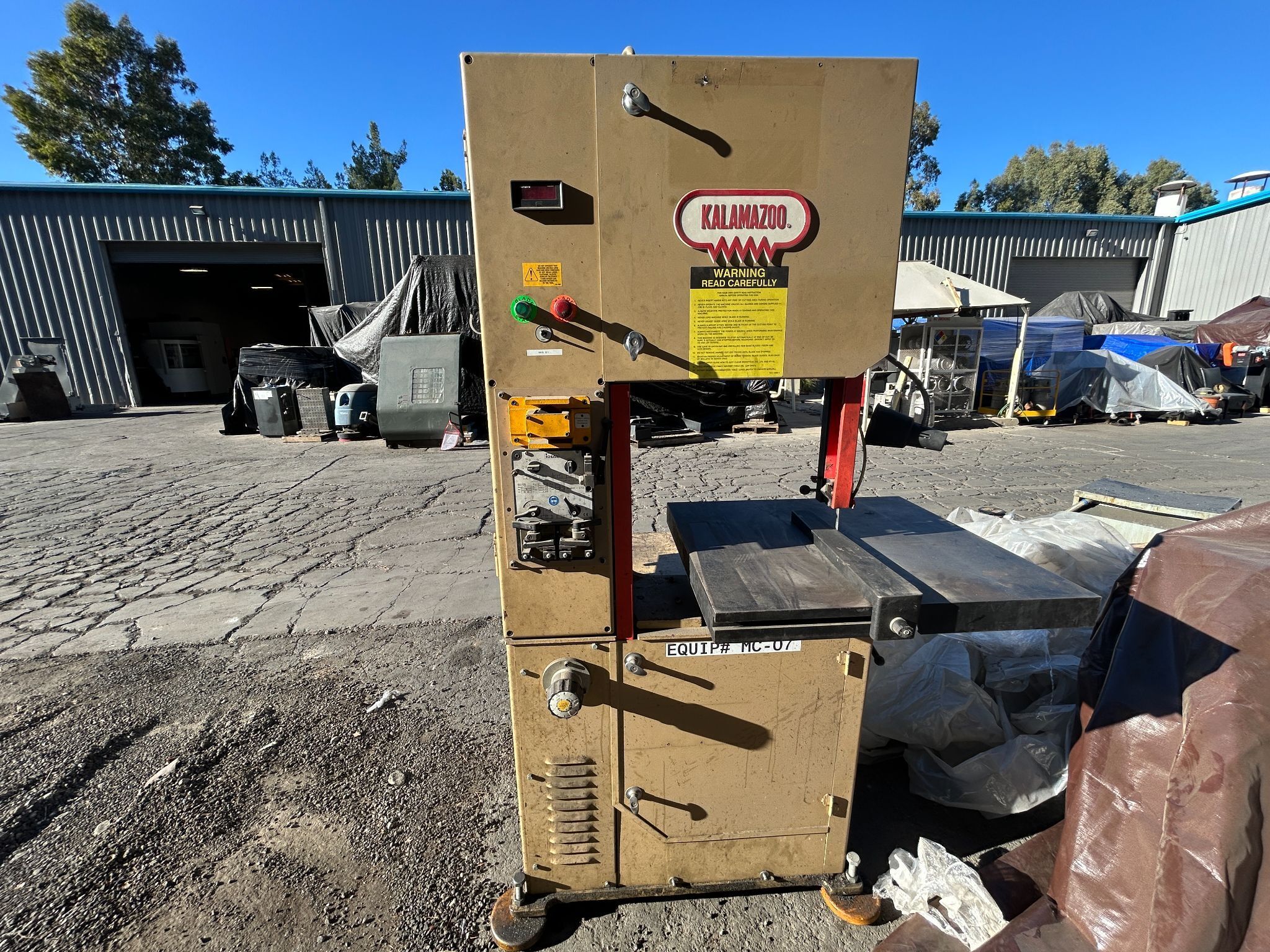 Kalamazoo Vertical Band Saw 3
