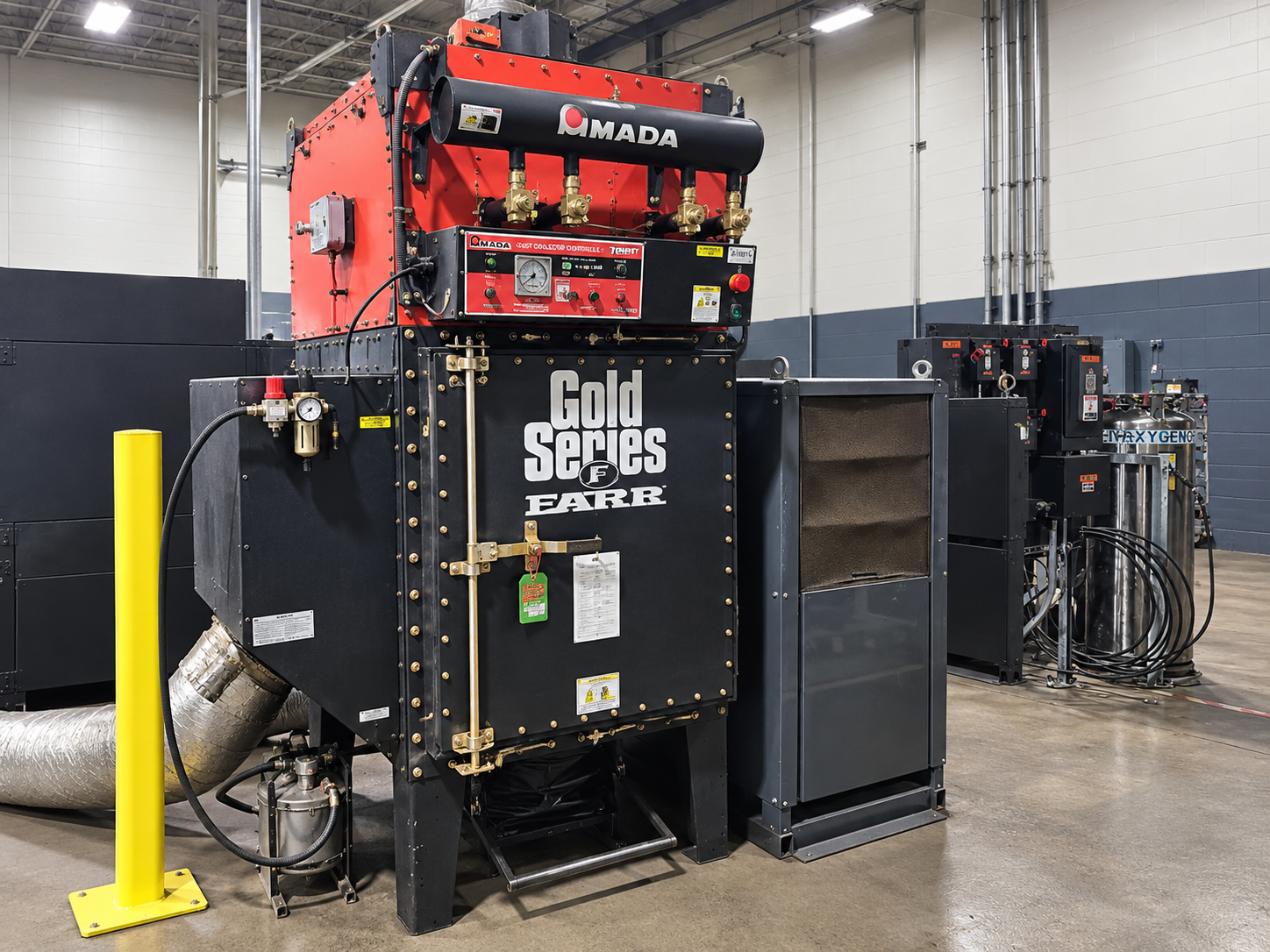 Amada LCG-3015AJ CNC Fiber Laser Cutting Machine - 2014 10