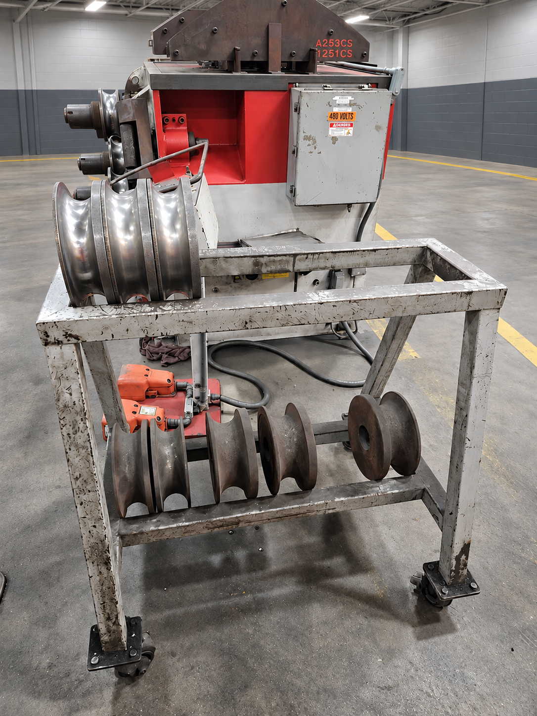 Simasv CH 3380 Hydraulic Angle Bending Roll 6