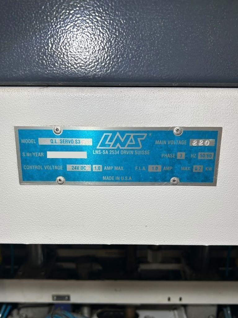 LNS Quick Load Servo S3 Automatic Bar Feeder 7
